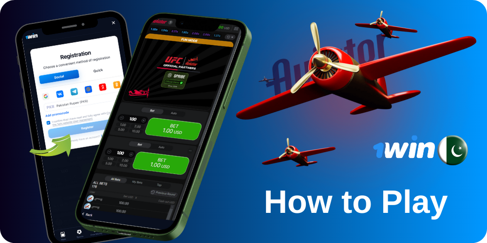 How to play in Aviator Game on 1Win Official site