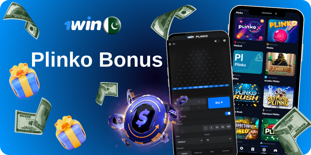 Casino bonus in Plinko app